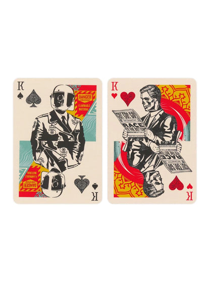 Obey Collage Edition Theory11 Premium Playing Cards