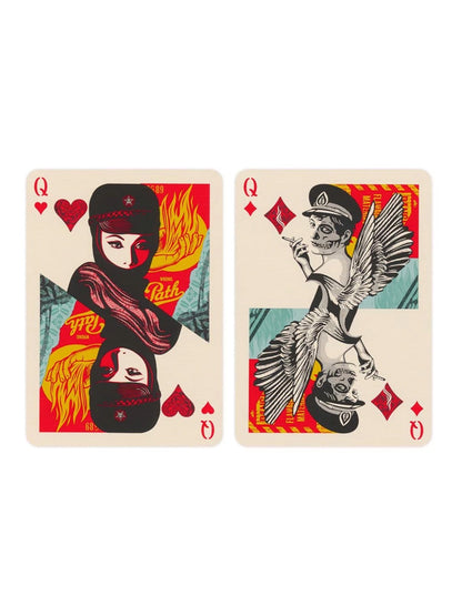 Obey Collage Edition Theory11 Premium Playing Cards