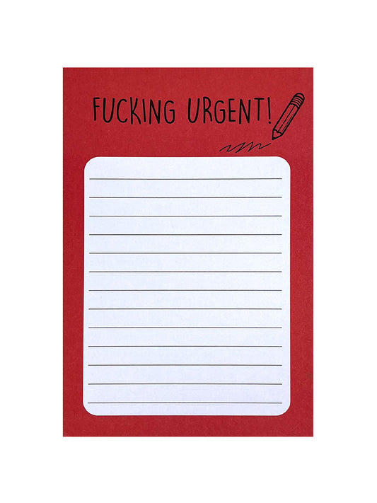 Fucking Urgent...Cheeky Memo Pad