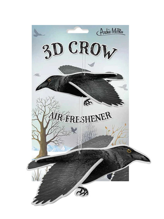 3D Crow Air Freshener (Blackberry Scent)