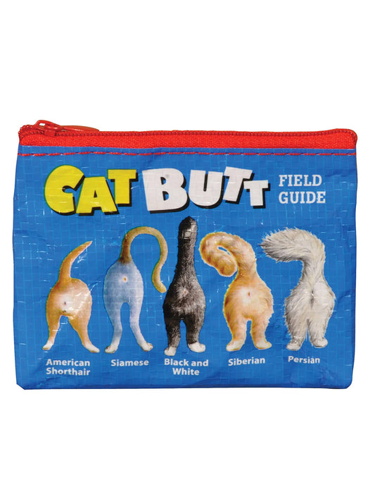 Cat Butt Field Guide Coin Purse