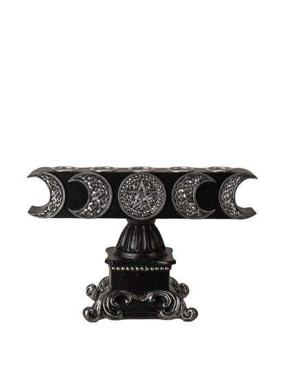 Triple Moon Candle Holder