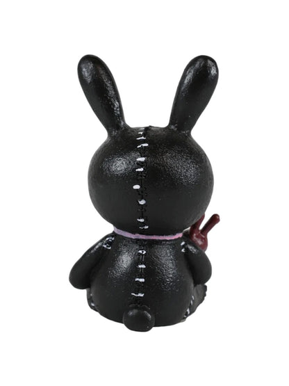 Furrybones Black Bun Bun Figurine