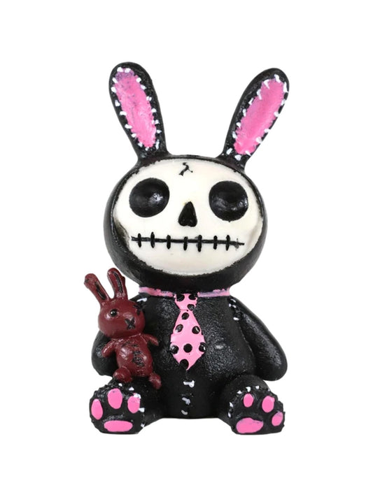 Furrybones Black Bun Bun Figurine