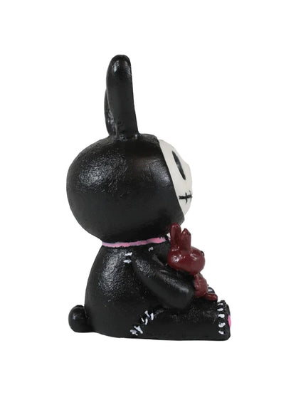 Furrybones Black Bun Bun Figurine