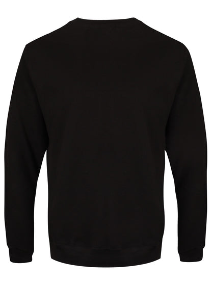 Human Version of Tangled Christmas Lights Men's Black Christmas Jumper