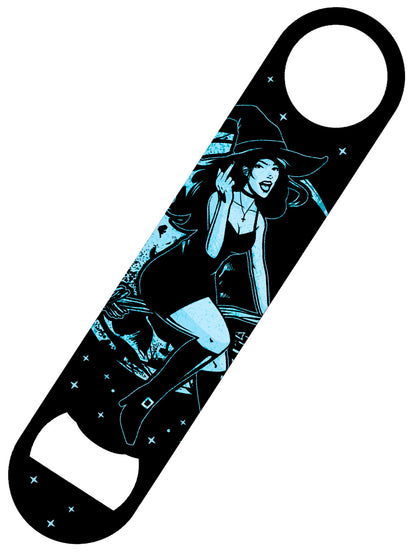 Witch Please I Don't Give A Flying Fuck Bar Blade Bottle Opener