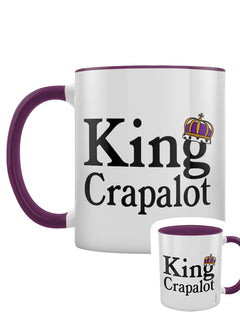 King Crapalot Purple Inner 2-Tone Mug