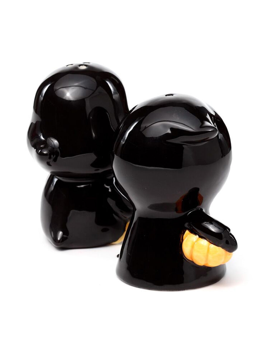 Skull Boy & Ghost Boy Ceramic Salt & Pepper Set
