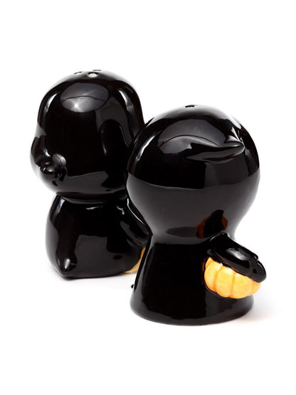 Skull Boy & Ghost Boy Ceramic Salt & Pepper Set