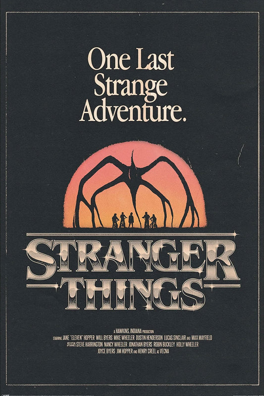Stranger Things 5 The Mind Flyer Maxi Poster