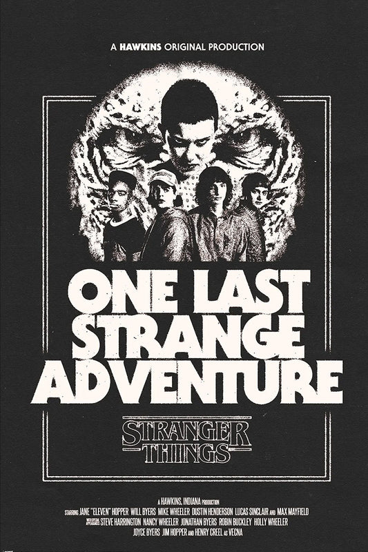 Stranger Things 5 One Last Adventure Maxi Poster