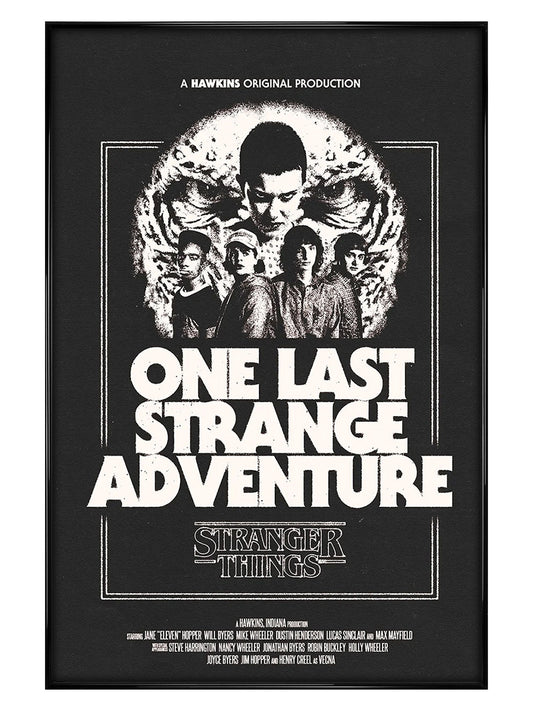 Stranger Things 5 One Last Adventure Maxi Poster