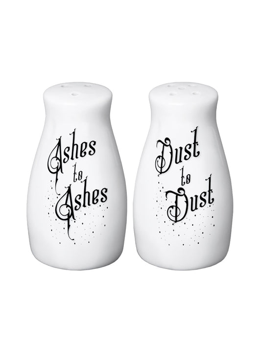 Alchemy Ashes to Ashes, Dust To Dust Salt & Pepper Set