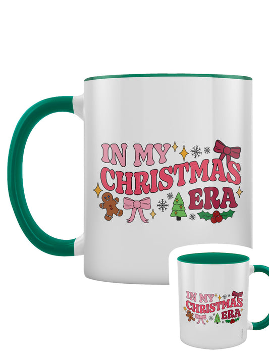 In My Christmas Era Green Inner 2-Tone Mug