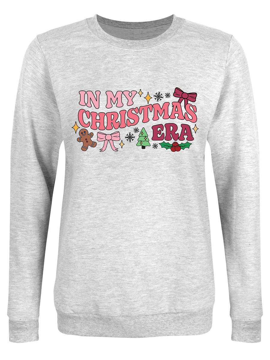 In My Christmas Era Ladies Grey Christmas Jumper