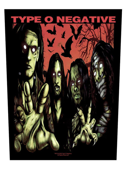 Type O Negative Halloween Back Patch