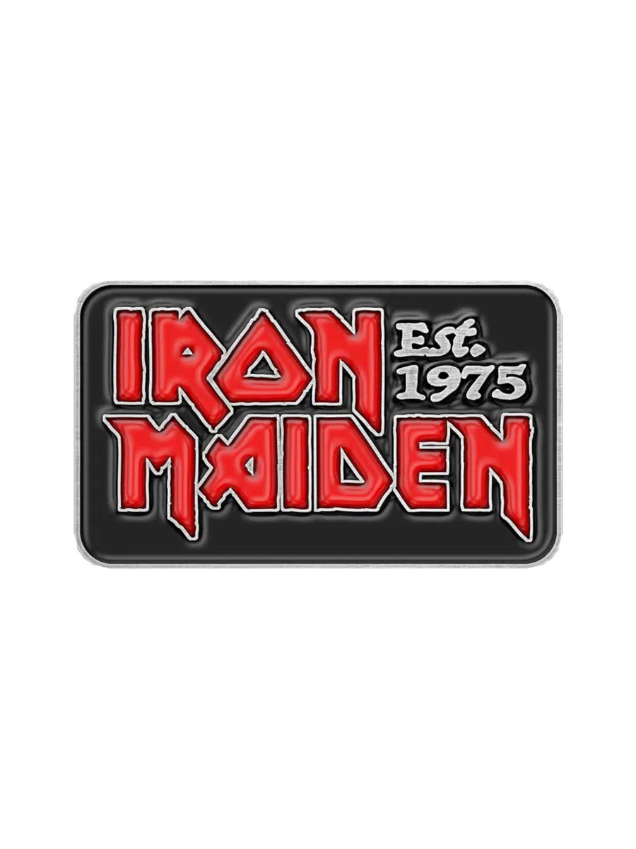 Iron Maiden Est 1975 Enamel Pin Badge