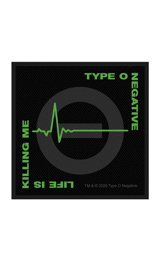Type O Negative Life Is Killing Me Patch