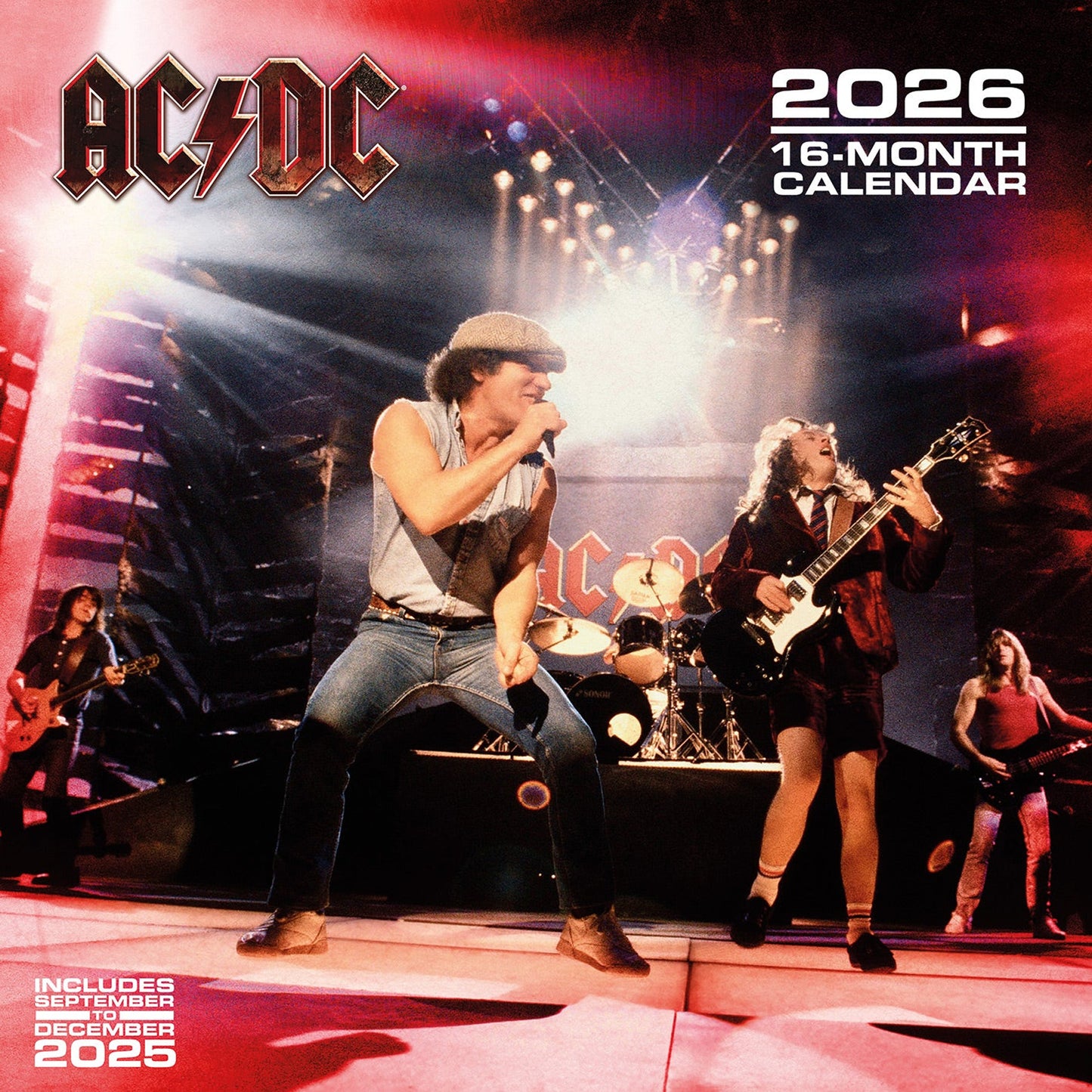 AC/DC (Amp) 2026 Square Calendar