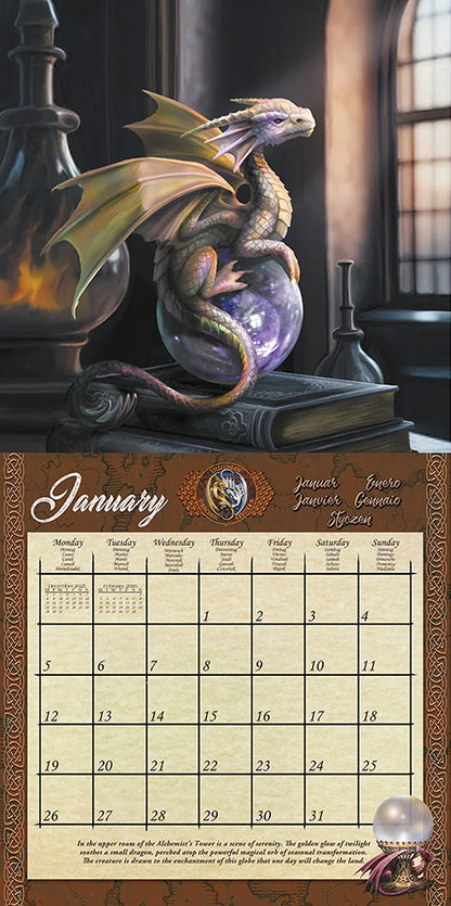 Anne Stokes (Fantasy) 2026 Square Calendar