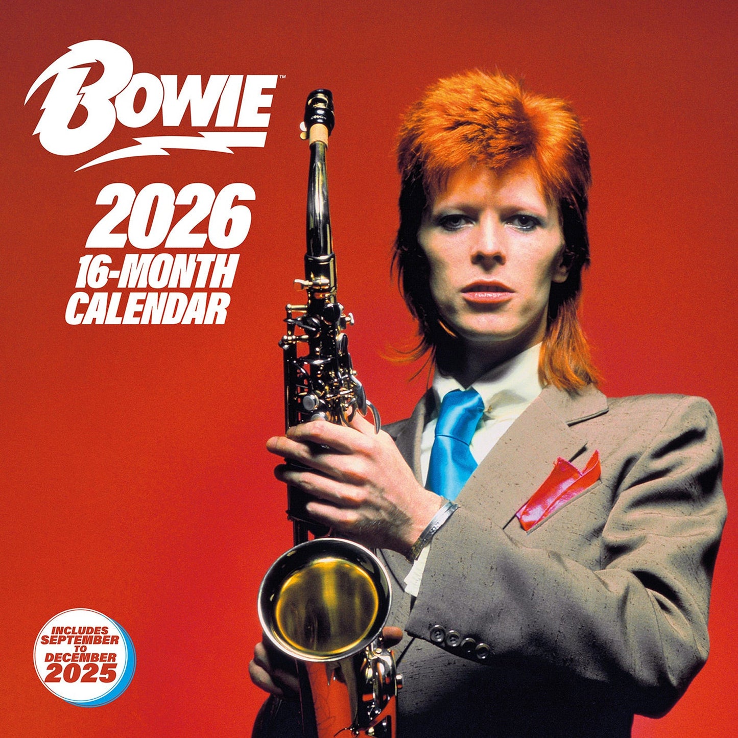 David Bowie (Icon) 2026 Square Calendar