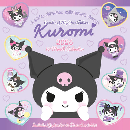 Kuromi (Dream Without Fear) 2026 Square Calendar