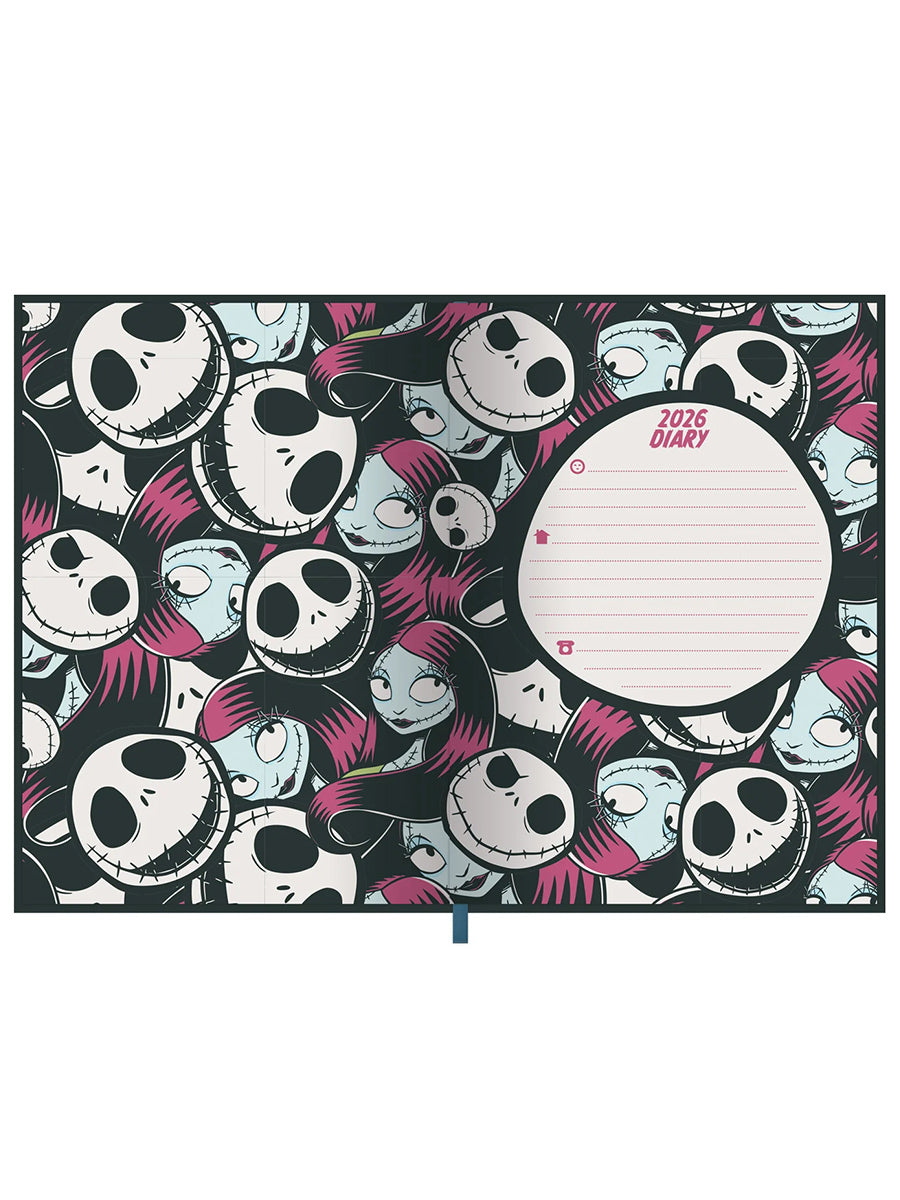 Nightmare Before Christmas (Jack And Sally) 2026 A5 DTP Diary
