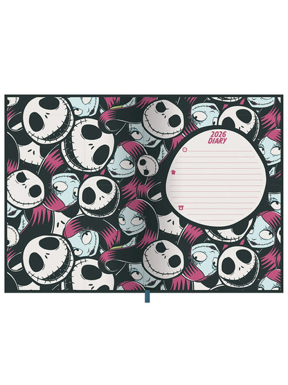 Nightmare Before Christmas (Jack And Sally) 2026 A5 DTP Diary