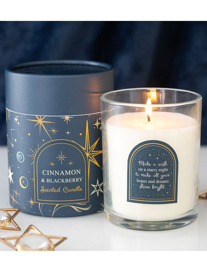 Starry Night Cinnamon & Blackberry Candle