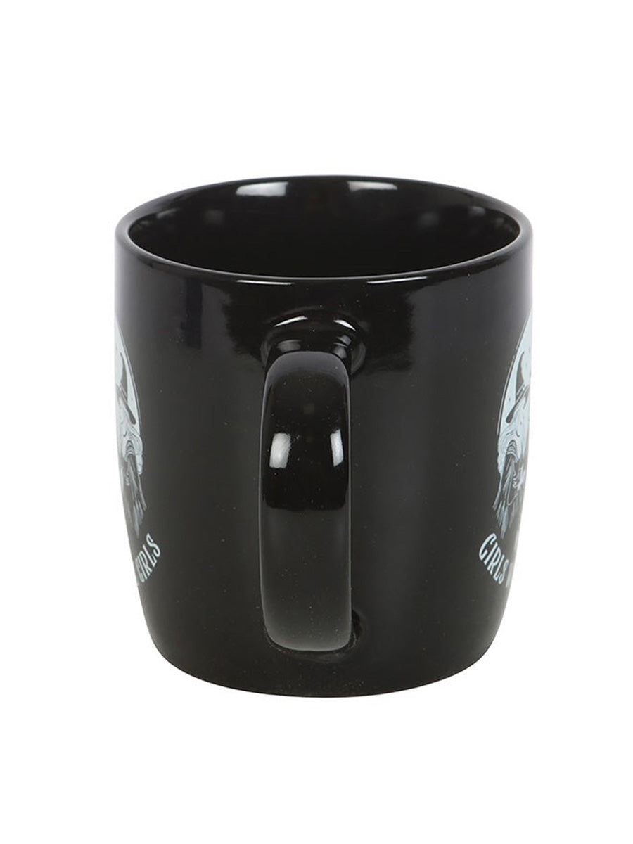 Girls Will Be Girls Black Witchy Mug