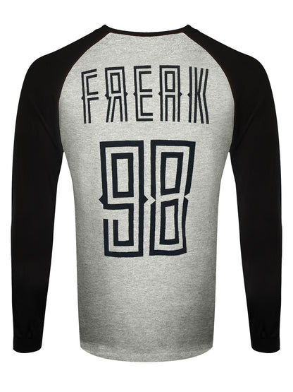 Korn Freak '98 Raglan Men's Black & Grey T-Shirt