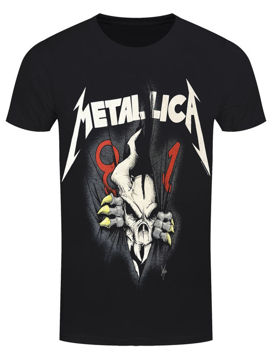 Metallica 40th Anniversary Ripper Men's Black T-Shirt
