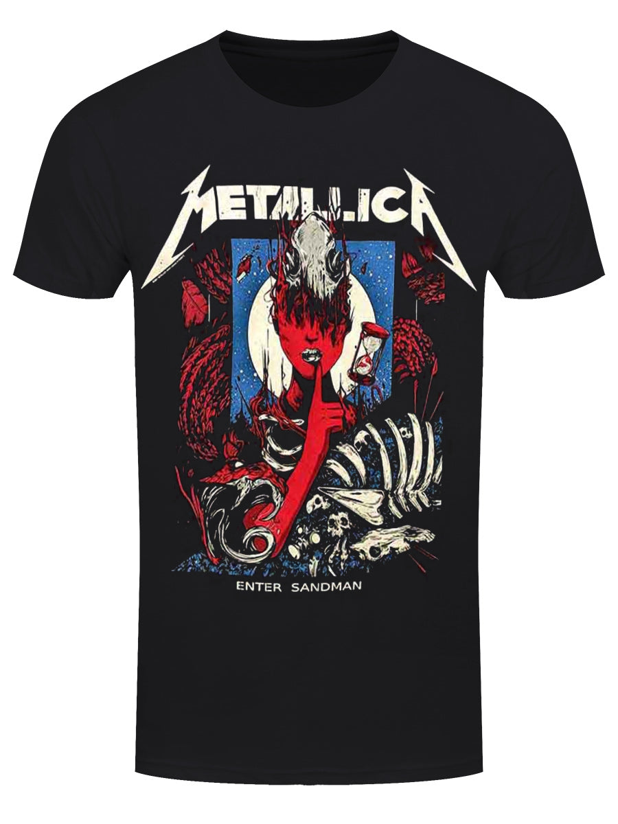 Metallica Enter Sandman Men's Black T-Shirt