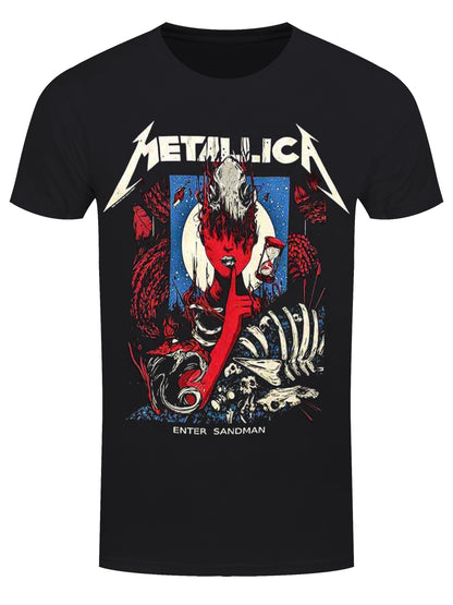 Metallica Enter Sandman Men's Black T-Shirt