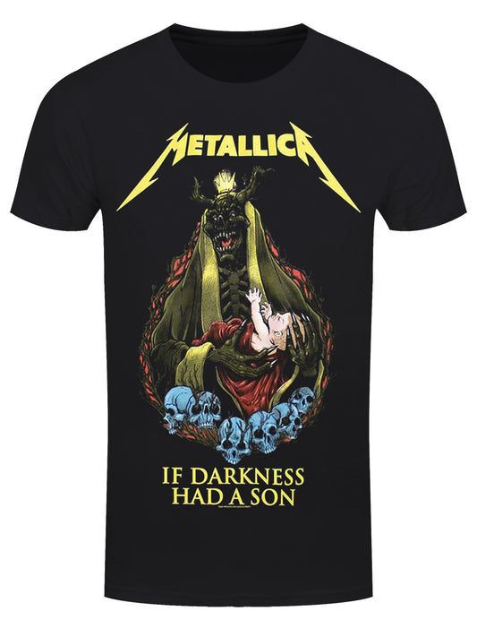 Metallica If Darkness Had A Son Men's Black T-Shirt