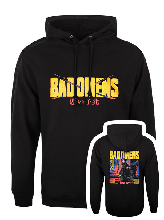 Bad Omens Samurai Woman Men's Black Pullover Hoodie