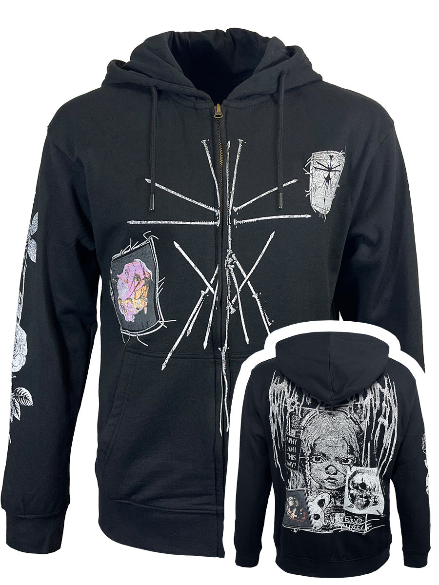 Bring Me The Horizon Nailed Symbol Men's Black Hoodie