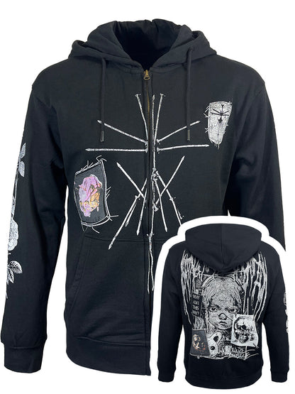 Bring Me The Horizon Nailed Symbol Men's Black Hoodie