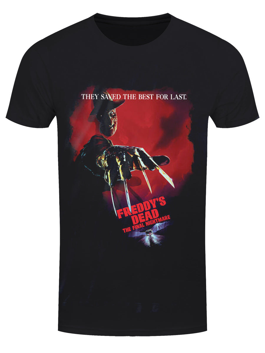 Nightmare On Elm Street Final Nightmare Men's Black T-Shirt