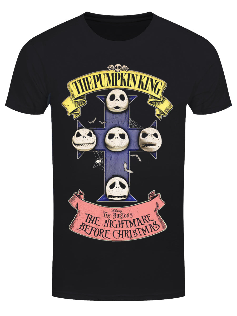 The Nightmare Before Christmas The Pumpkin King Men's Black T-Shirt