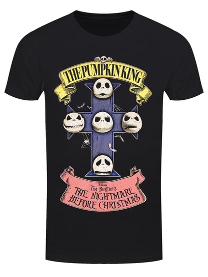 The Nightmare Before Christmas The Pumpkin King Men's Black T-Shirt