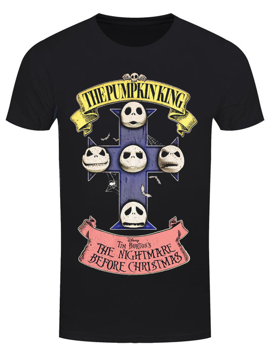 The Nightmare Before Christmas The Pumpkin King Men's Black T-Shirt