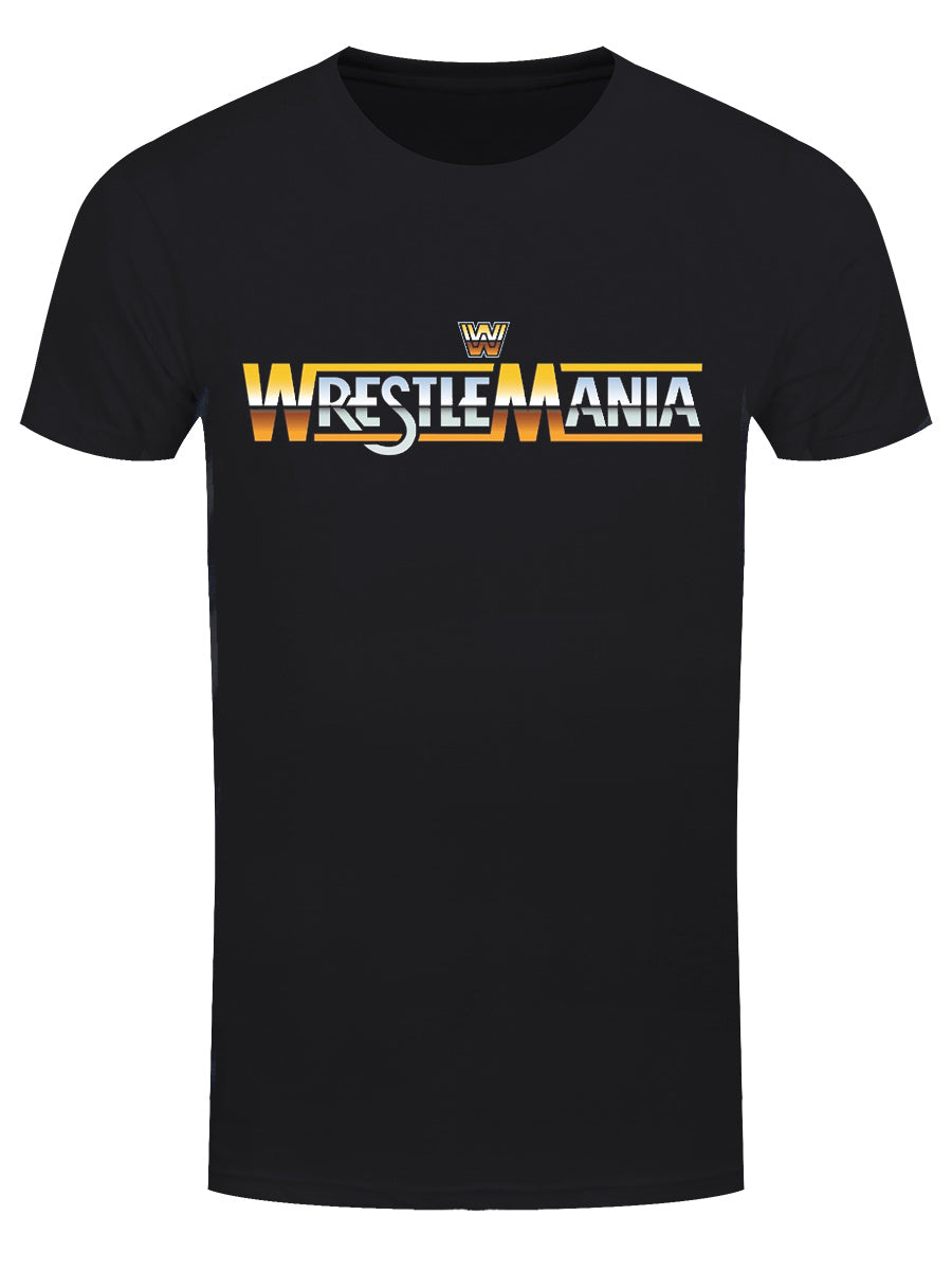 WWE Wrestlemania Men's Black T-Shirt
