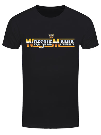 WWE Wrestlemania Men's Black T-Shirt