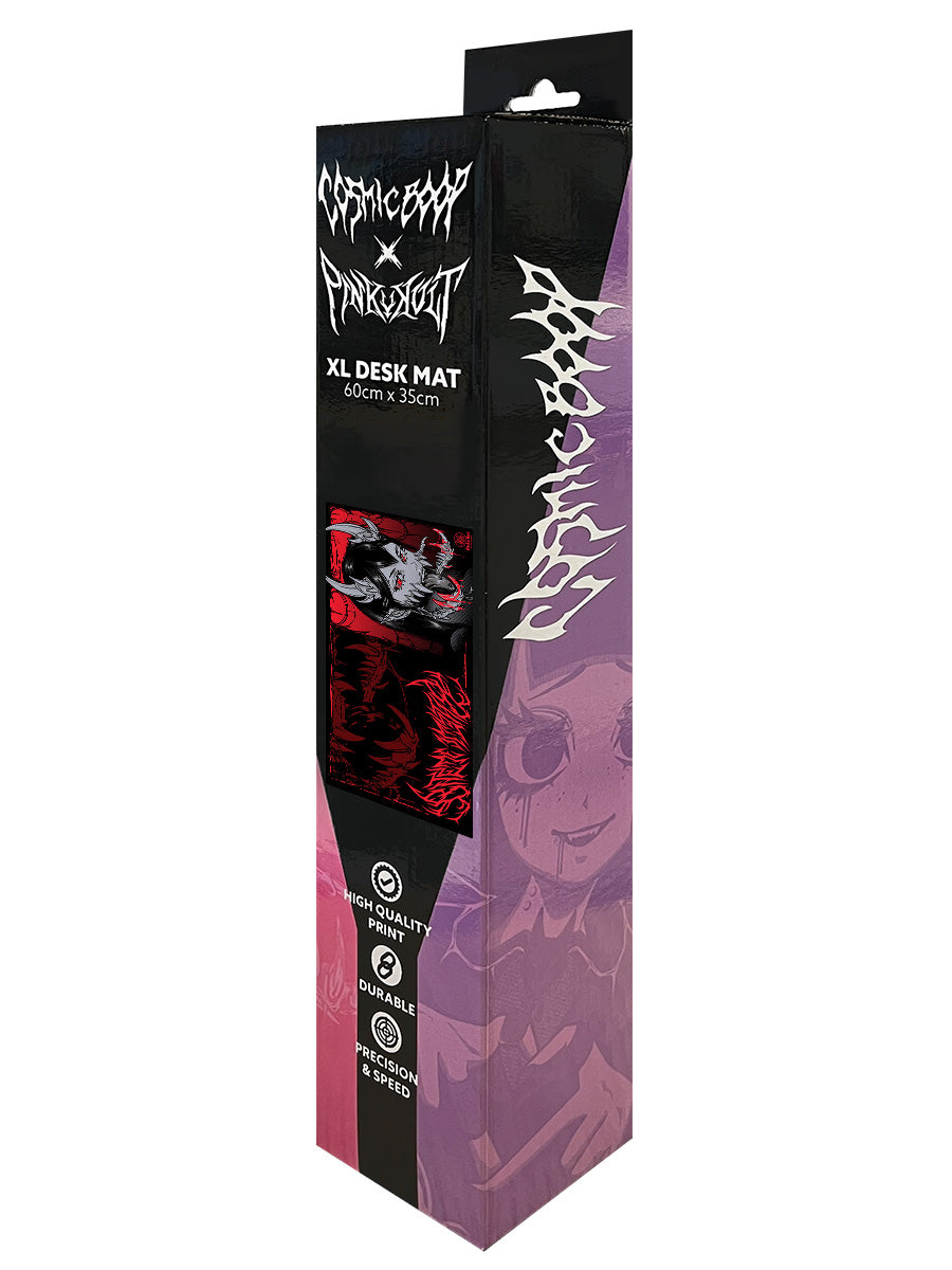 Pinku Kult Bite XL Mouse/Desk Mat