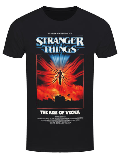 Stranger Things Rise Of Vecna Men's Black T-Shirt