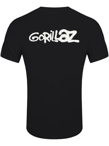 Gorillaz George Spray Men's Black T-Shirt