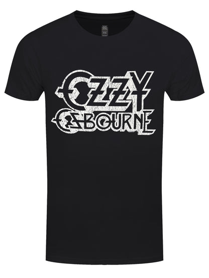 Ozzy Osbourne Vintage Logo Men's Black T-Shirt