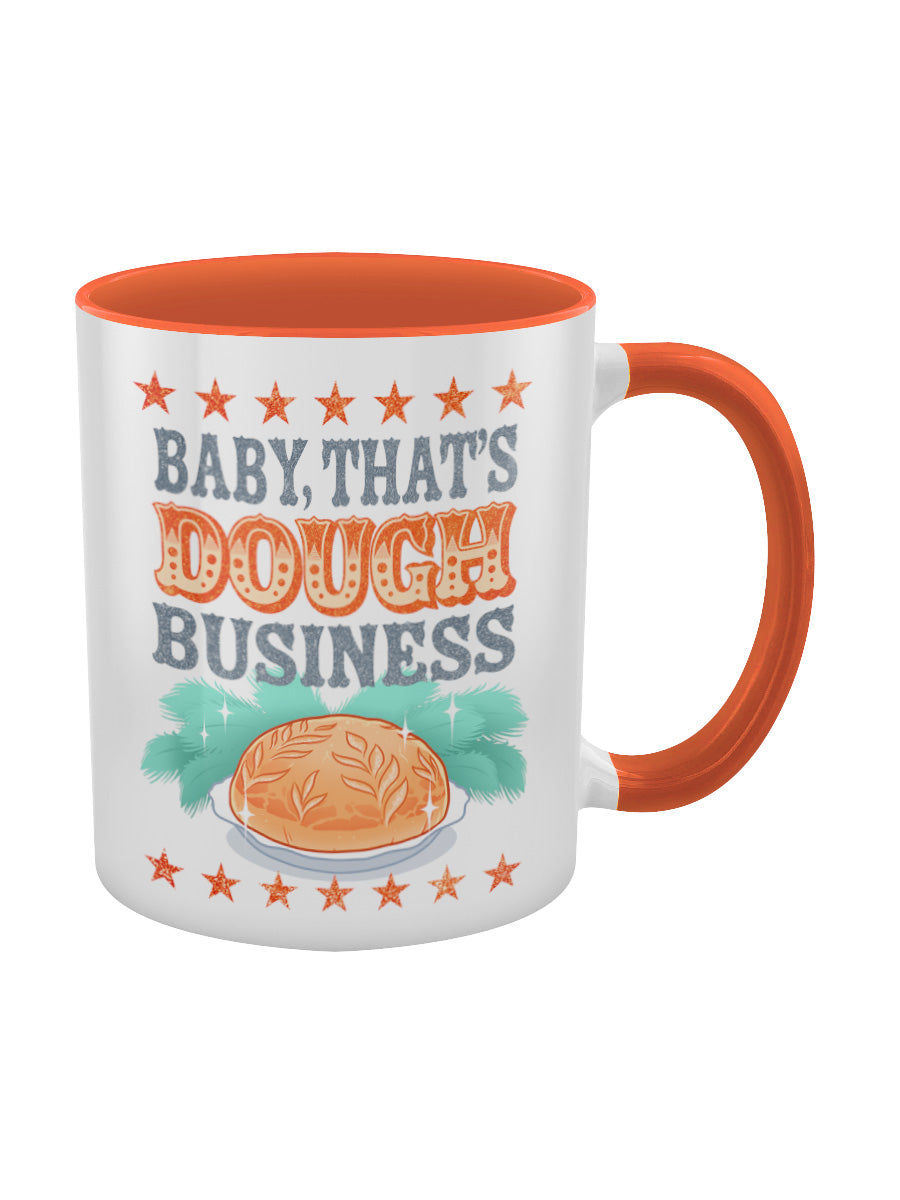 Baby, That's Dough Business Orange Inner 2-Tone Mug